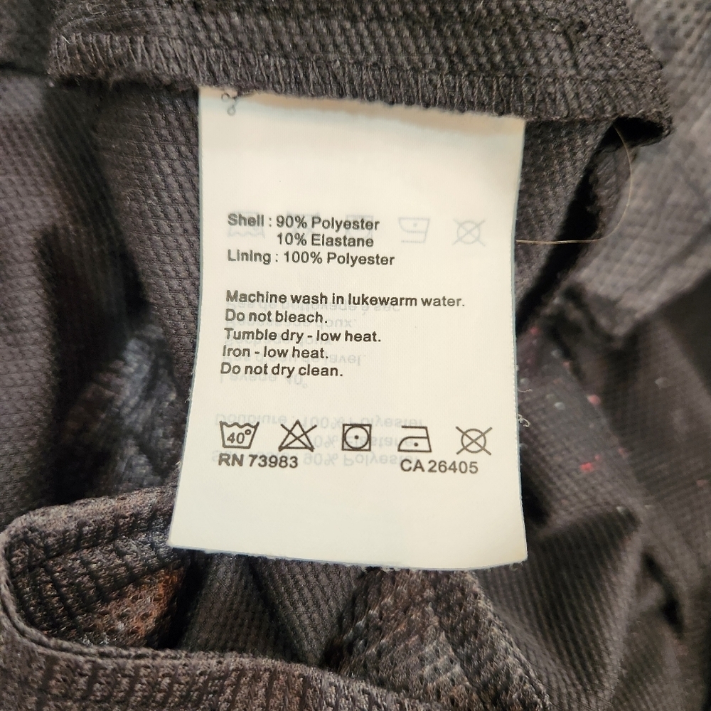 Helly Hansen Pants Mens 38x31 Black Performance Wear Hiking Stretch *China - Picture 7 of 13